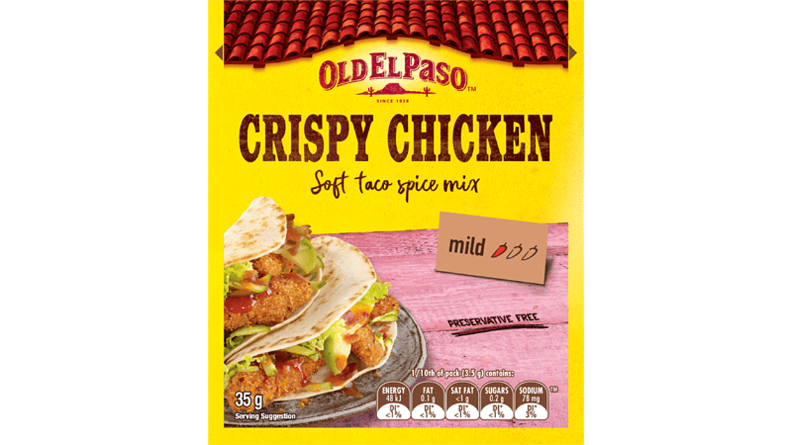 soft tacos crispy chicken spice mix